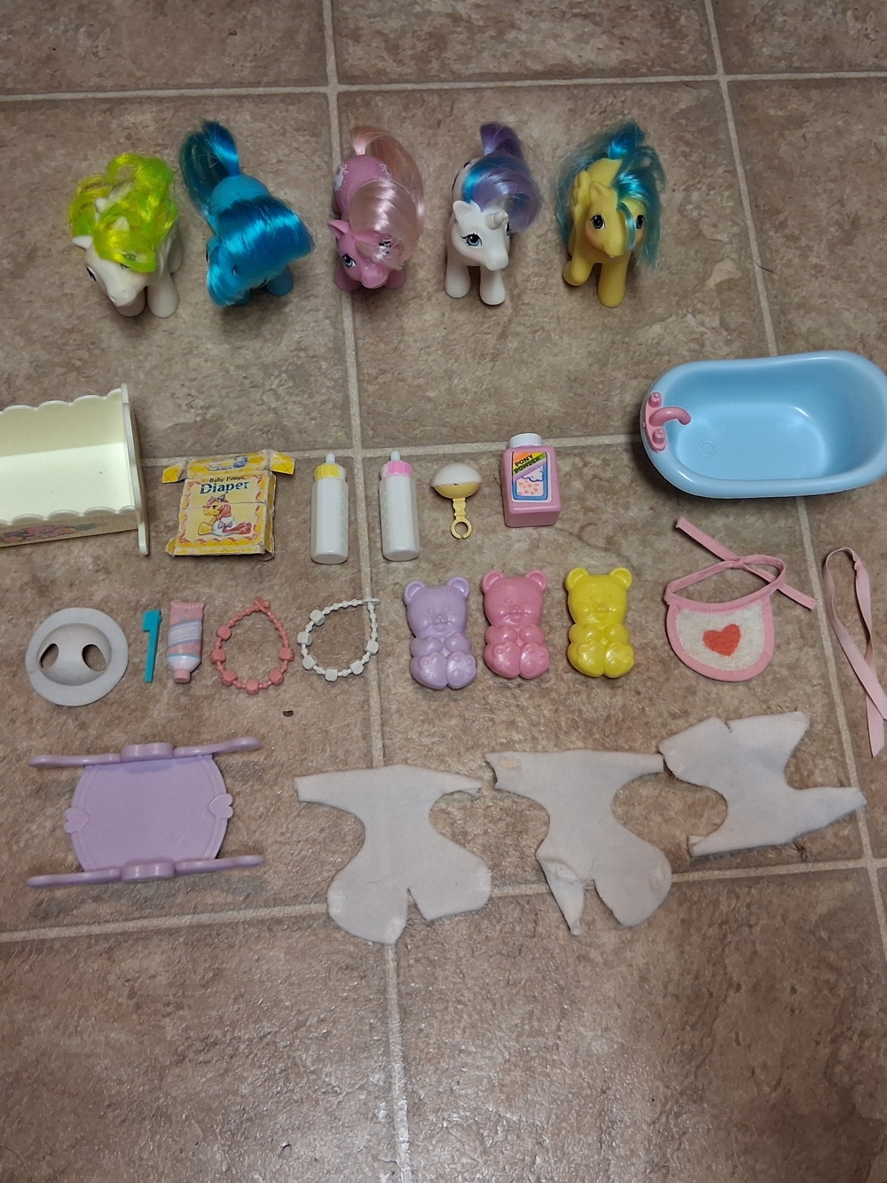 G1 My Little Pony Baby Ponies & Accessories